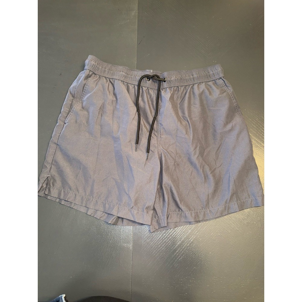 George Men's Swim Trunks, Medium‎ 36-38 Pre-owned Gray Beach Lake Camping